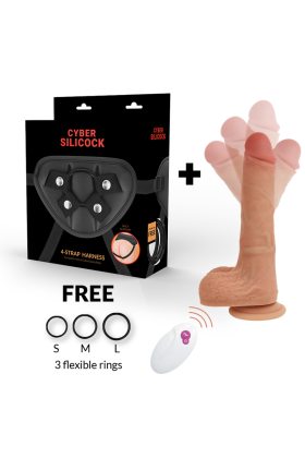 Strap-On Mr Rick mit Fernbedienung von Cyber Silicock kaufen | Fesselliebe