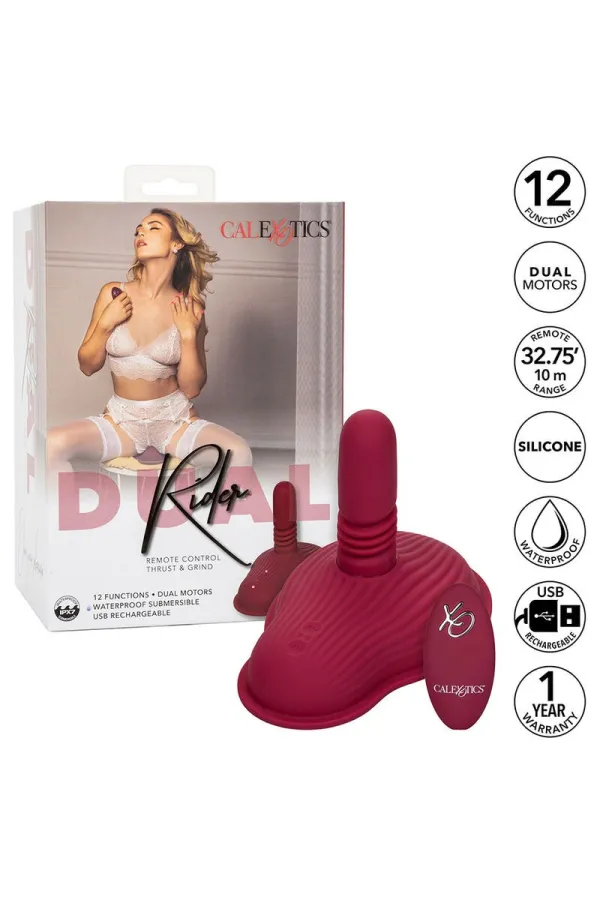 CALIFORNIA EXOTICS - RIDER MASSAGER ROT kaufen - Fesselliebe