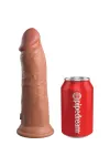 King Cock Elite - Realistischer Dildo mit Vibration und Silikon 20,3 Cm Karamell kaufen - Fesselliebe