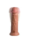 King Cock Elite - Realistischer Dildo mit Vibration und Silikon 20,3 Cm Karamell kaufen - Fesselliebe