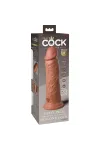 King Cock Elite - Realistischer Dildo mit Vibration und Silikon 20,3 Cm Karamell kaufen - Fesselliebe