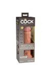 King Cock Elite - Realistischer Dildo mit Vibration und Silikon 20,3 Cm Karamell kaufen - Fesselliebe