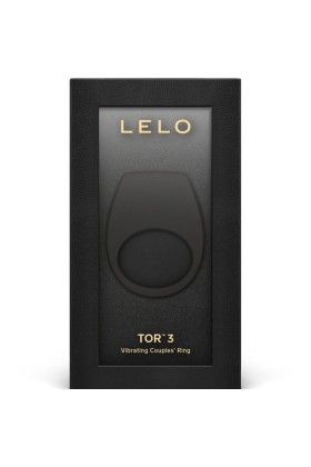 Tor 3 Schwarzer Vibratorring von Lelo kaufen | Fesselliebe