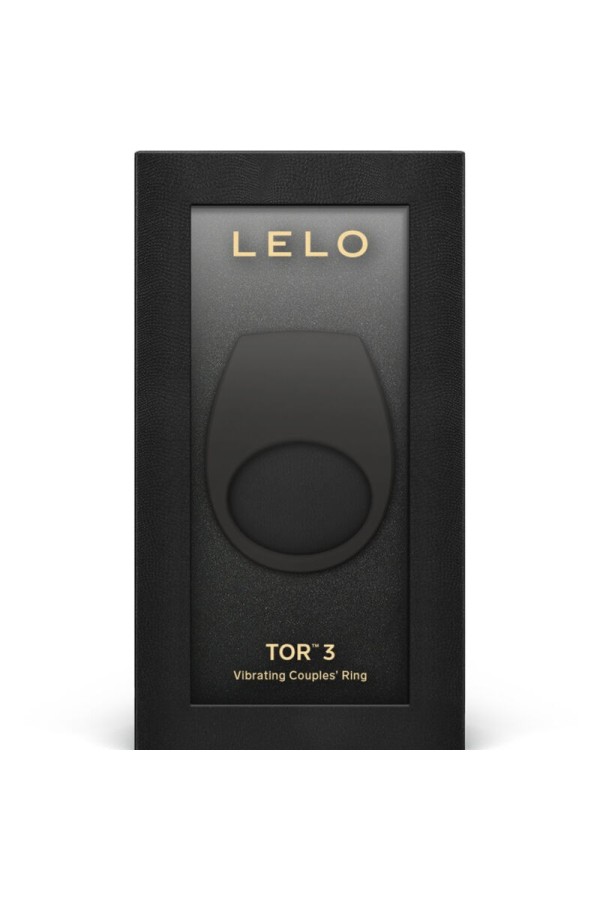 Tor 3 Schwarzer Vibratorring von Lelo kaufen | Fesselliebe