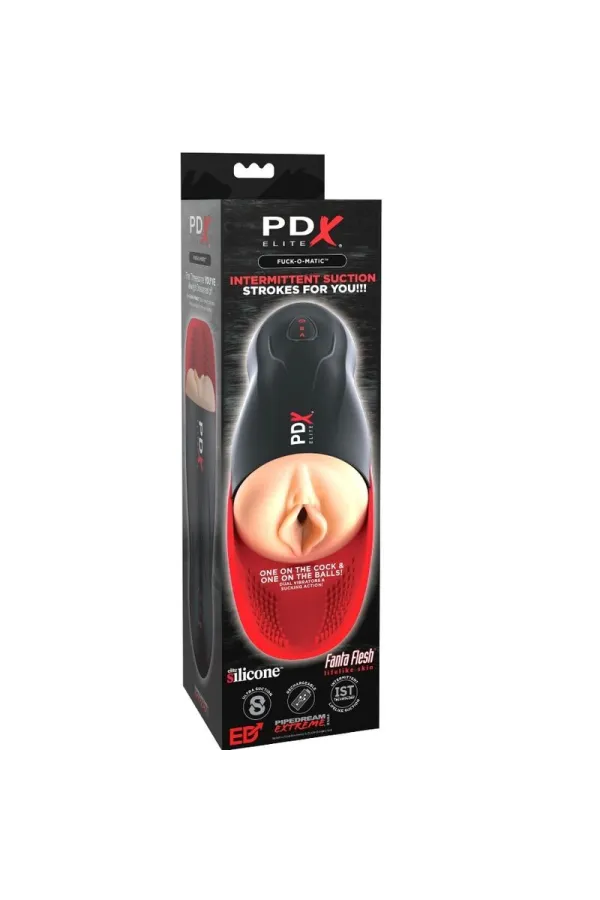 Pdx Elite - Stroker Fuck-O-Matic Vagina Doppelvibration Penis & Hoden Masturbator kaufen - Fesselliebe