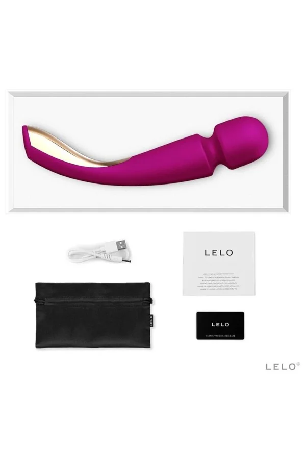 Smart Wand 2 Massagerät Mittel Deep Rose von Lelo kaufen - Fesselliebe