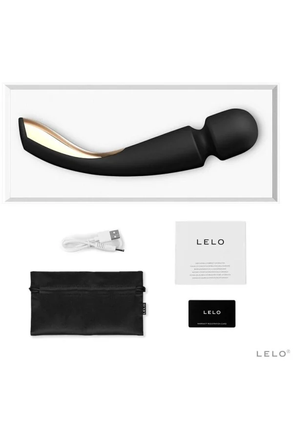 Smart Wand 2 Massagerät Mittel Schwarz von Lelo kaufen - Fesselliebe