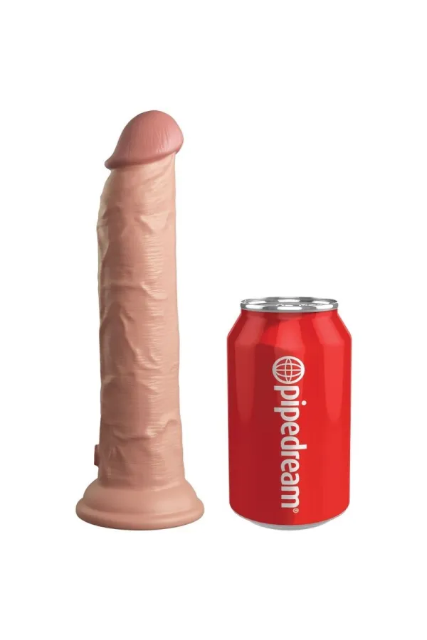 King Cock Elite - Realistischer Dildo-Vibrator & Silikon-Fernbedienung 23 Cm kaufen - Fesselliebe