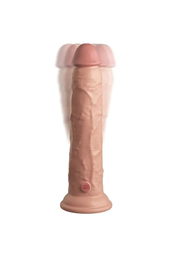 King Cock Elite - Realistischer Dildo-Vibrator & Silikon-Fernbedienung 23 Cm kaufen - Fesselliebe