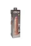 King Cock Elite - Realistischer Dildo-Vibrator & Silikon-Fernbedienung 23 Cm kaufen - Fesselliebe