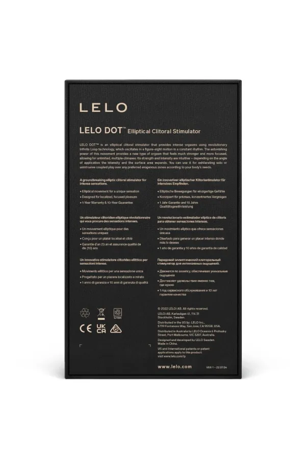 Dot Klitoralstimulator - Aqua von Lelo kaufen - Fesselliebe