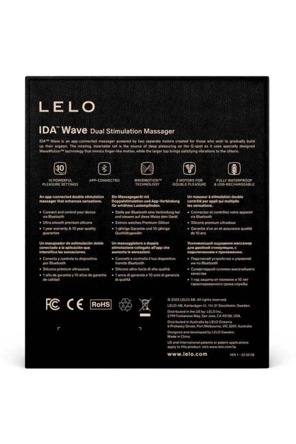 Ida Wave Paar Massagerät Coral Rot von Lelo kaufen - Fesselliebe