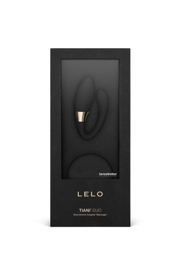 Tiani Duo Schwarzes Paarmassager von Lelo kaufen | Fesselliebe