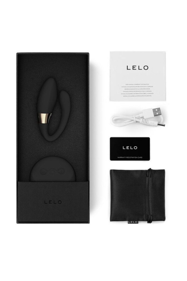 Tiani Duo Schwarzes Paarmassager von Lelo kaufen | Fesselliebe