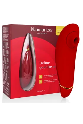 Premium 2 Klitoralstimulator Bordeaux von Womanizer