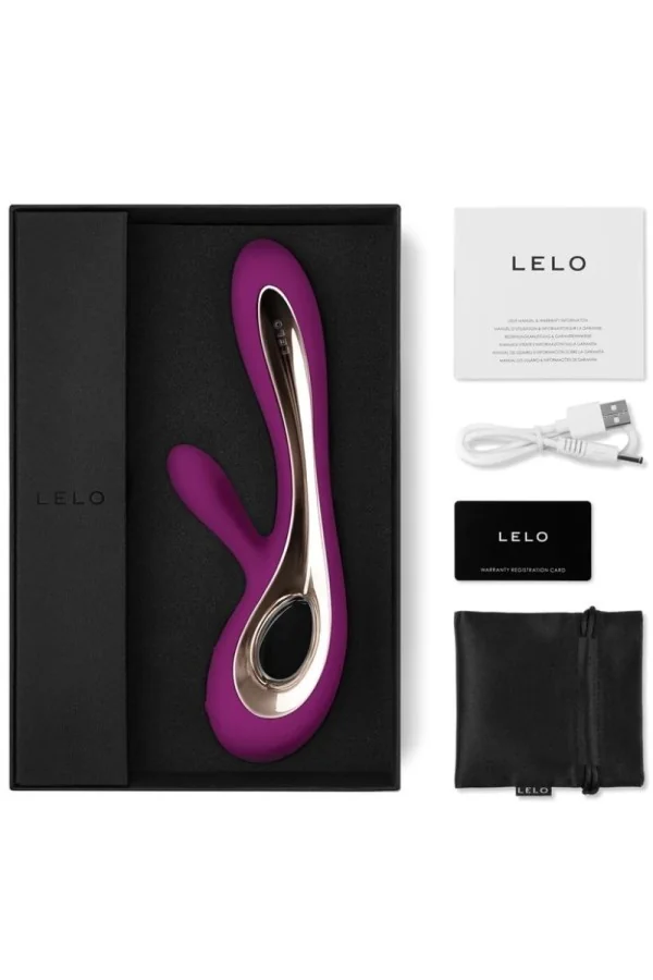 Soraya 2 Rabbit Deep Rose Vibrator von Lelo