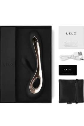 Soraya 2 Schwarzer Kaninchenvibrator von Lelo