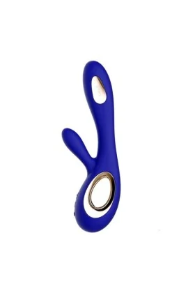 Soraya Wave Vibrator Rabbit Mitternachtblau von Lelo