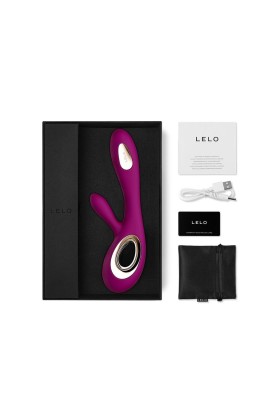 Soraya Wave Vibrator Rabbit Deep Rose von Lelo kaufen | Fesselliebe