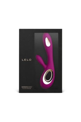 Soraya Wave Vibrator Rabbit Deep Rose von Lelo kaufen | Fesselliebe