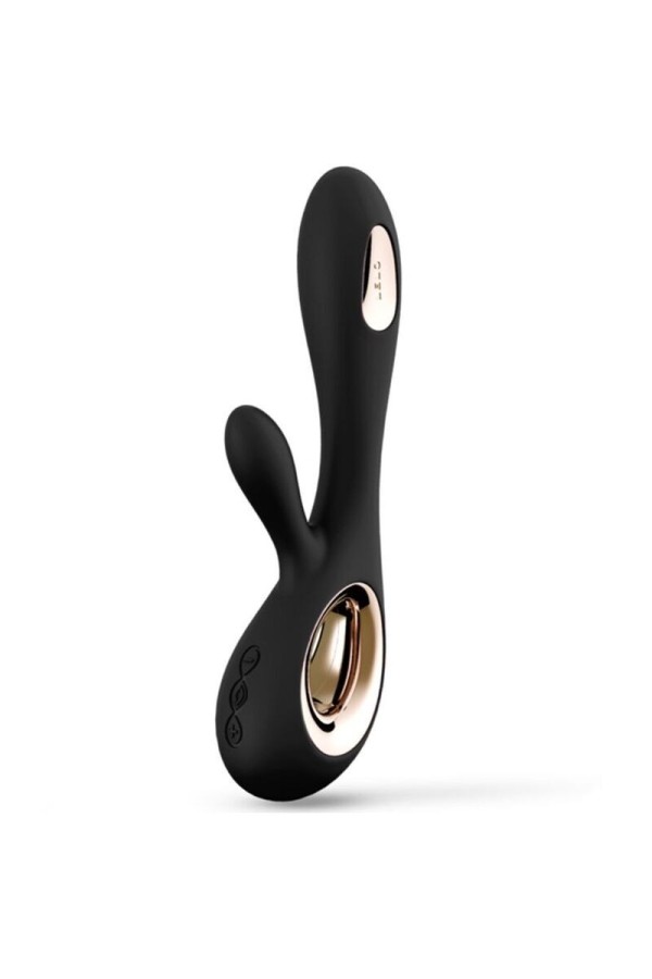 Soraya Wave Vibrator Kaninchen Schwarz von Lelo kaufen | Fesselliebe