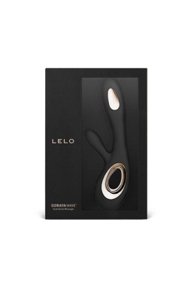 Soraya Wave Vibrator Kaninchen Schwarz von Lelo kaufen | Fesselliebe