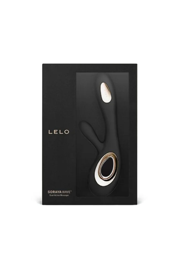 Soraya Wave Vibrator Kaninchen Schwarz von Lelo