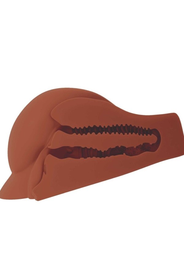 Perfect Ass XL Doppelter Eingangs-Braun-Masturbator von Pdx Plus+ kaufen | Fesselliebe