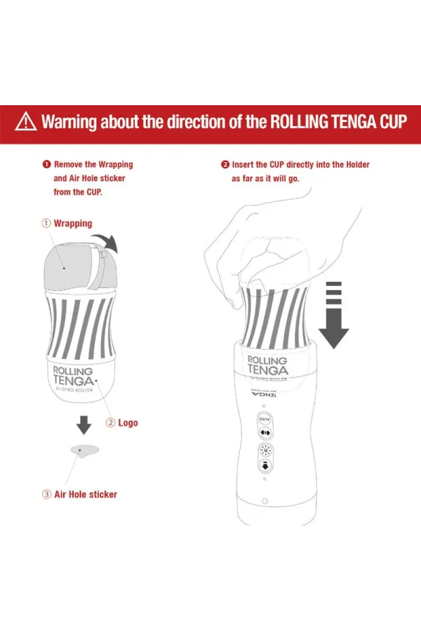 Vakuum Gyro Roller Saug & Rotation von Tenga kaufen - Fesselliebe