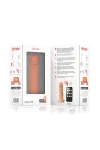 Grosser Bogotá-Vibratordildo, 9 Geschwindigkeiten, Natürlich, 22 cm -O- 4,5 cm - Kostenlose App von Oninder