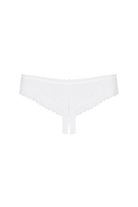 ♥ Alabastra Im Schritt Offener Tanga Weiß von Obsessive ♥ kaufen | Fesselliebe