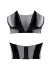 Schwarzes Damen-Top Tdgerda001 von Demoniq Total Domination Collection