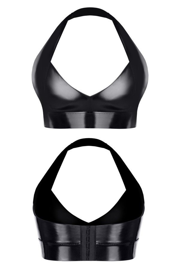 Schwarzes Damen-Top Tdbettina001 von Demoniq Total Domination Collection kaufen | Fesselliebe