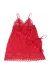 Satin-Babydoll mit Spitze Rot S/M von Subblime Babydolls