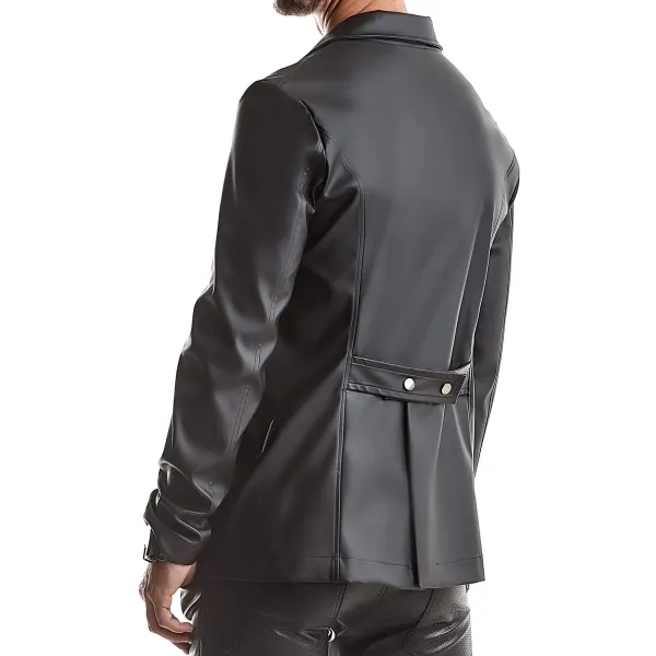 ♥ Herren Jacke Rmnicola001 Schwarz von Regnes Fetsih Plante Red Mark 2 ♥ kaufen | Fesselliebe