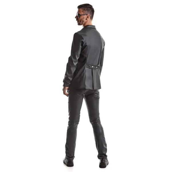 ♥ Herren Jacke Rmnicola001 Schwarz von Regnes Fetsih Plante Red Mark 2 ♥ kaufen | Fesselliebe