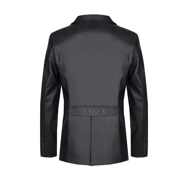 ♥ Herren Jacke Rmnicola001 Schwarz von Regnes Fetsih Plante Red Mark 2 ♥ kaufen | Fesselliebe