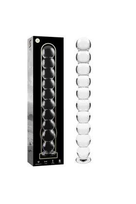 ♥ Modell 22 Dildo Borosilikatglas 21,5 X 2,5 cm Klar von Nebula Series By Ibiza ♥