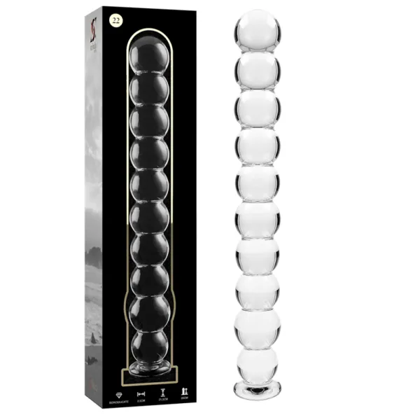 ♥ Modell 22 Dildo Borosilikatglas 21,5 X 2,5 cm Klar von Nebula Series By Ibiza ♥ kaufen | Fesselliebe