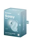 Sassy Seal Stimulator & Vibrator Blau von Satisfyer Air Pulse