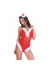 Body Naughty Santa rot von LivCo Corsetti Fashion