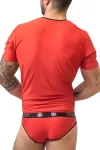 Herren T-Shirt 053508 Rot von Anais For Men