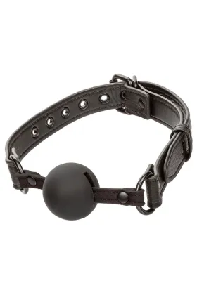 CALEXOTICS - NOCTURNAL BALL GAG SILIKON SCHWARZ