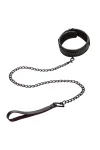 CALEXOTICS - NOCTURNAL HALSBAND & LEINE LEDER VERSTELLBAR SCHWARZ