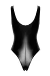 F333 Wetlook Body mit Frontreißverschluss von Noir Handmade