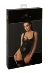 F333 Wetlook Body mit Frontreißverschluss von Noir Handmade