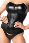 F334 Wetlook Corsagen-Top von Noir Handmade