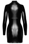 F330 Wetlook Minikleid von Noir Handmade