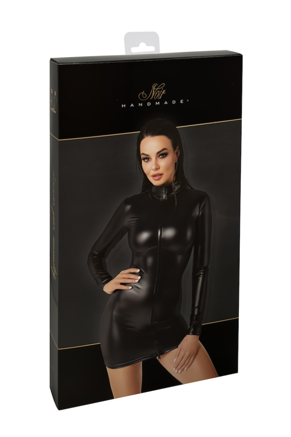 F330 Wetlook Minikleid von Noir Handmade kaufen | Fesselliebe