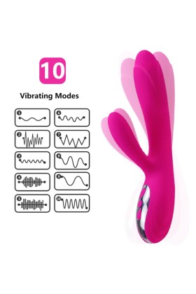 Flexibler Vibrator & Stimulator mit Fuchsia-Wärmeeffekt von Armony Vibrators kaufen | Fesselliebe